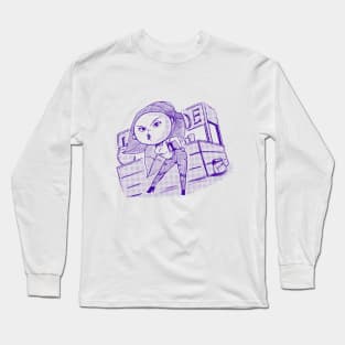 Badfruit, Sour Lemon- Purple Version Long Sleeve T-Shirt